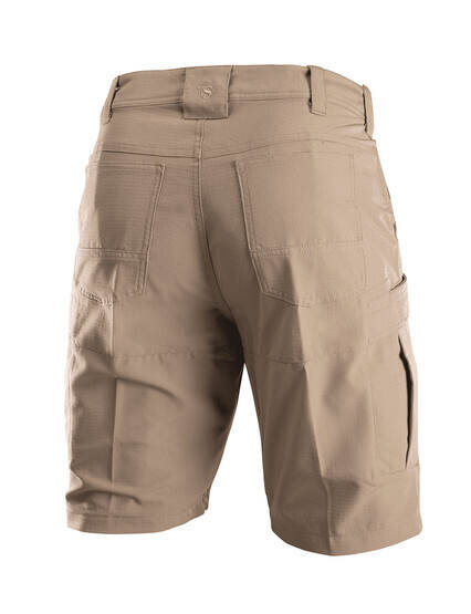Tru-Spec 24/7 Pro Vector Shorts in Khaki with cargo pockets